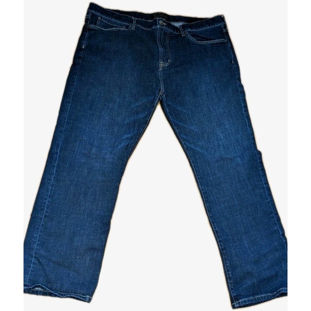 Jos. A. Bank Reserve Traditional Fit Jeans Mens 42W x 30L Dark Denim Stretch